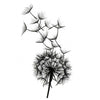 Tatouage éphémère, tatouage temporaire fleur de pissenlit