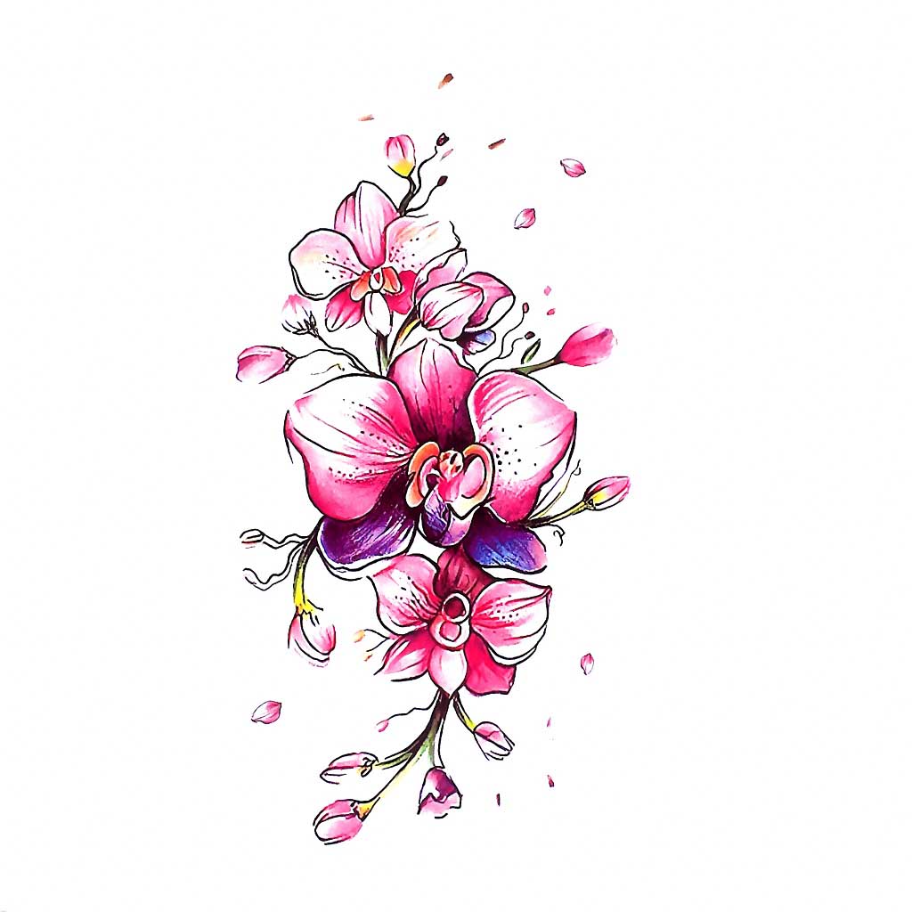Sitemapcdatahttpsshopinf Inetcomdessin Orchidee Tatouage