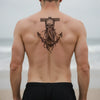 tatouage temporaire pouple pieuvre