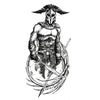 Tatouage éphémère temporaire faux tattoo gladiateur centurion spartiate