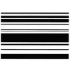 Tatouage ephemere geometrique moderne de lignes noires pour avant bras, skindesigned