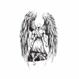 Tatouage ephemere - Ange gardien - Faux tatouage temporaire religion