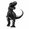 Tatouage ephemere - T-Rex - Tatouage dinosaure Tyrannosaure Rex réaliste
