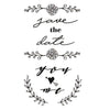 Tatouage ephemere citation You love me et laurier | Faux tatouage temporaire