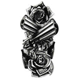 Tatouage ephemere - Guns and roses et argent - Tatouage cartes, jeuxTatouage ephemere - Guns and roses et billet - cartes, jeux d'argent