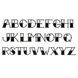 Tatouage ephemere  Lettrage - Lettres alphabet, faux tatouage temporaire