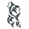 Tatouage temporaire Requin tribal maori polynésien - Faux tattoo