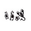 Tatouage ephemere - Scorpions tribal maori polynésien - Faux tattoo