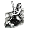 Tatouage ephemere - Sirène - Tatouage marin femme bras, dos ou jambe
