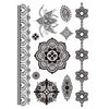 Tatouage éphémère temporaire Oriental henné- Lotus mandala poignet