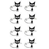 Petit Tatouage éphémère (temporaire) de chats mignons